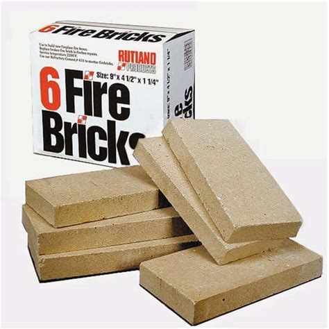 Just for example, here are some bricks on the shelf at Tractor Supply. . Firebrick at tractor supply